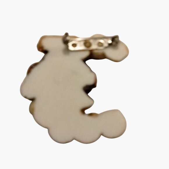 Boyds Bears Tennis Player Lapel Pin Brooch Vintage Rustic Distressed Shabby - Picture 3 of 5